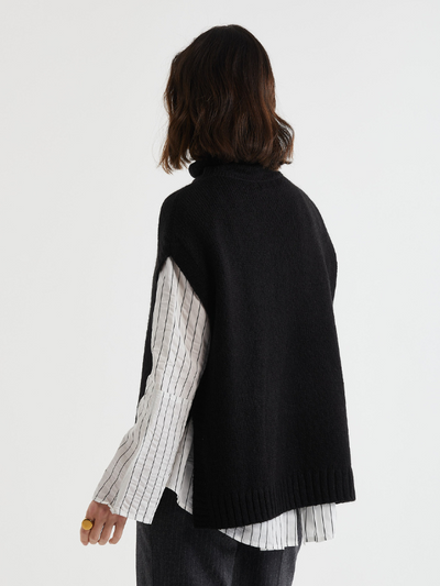 LD+CO Lofty Tunic Black Side