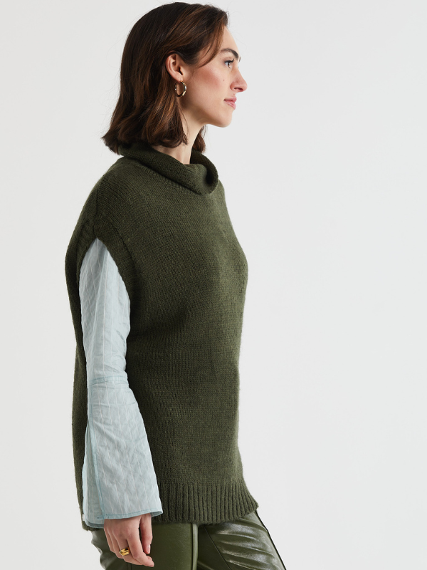 LD+CO Lofty Tunic Olive Side