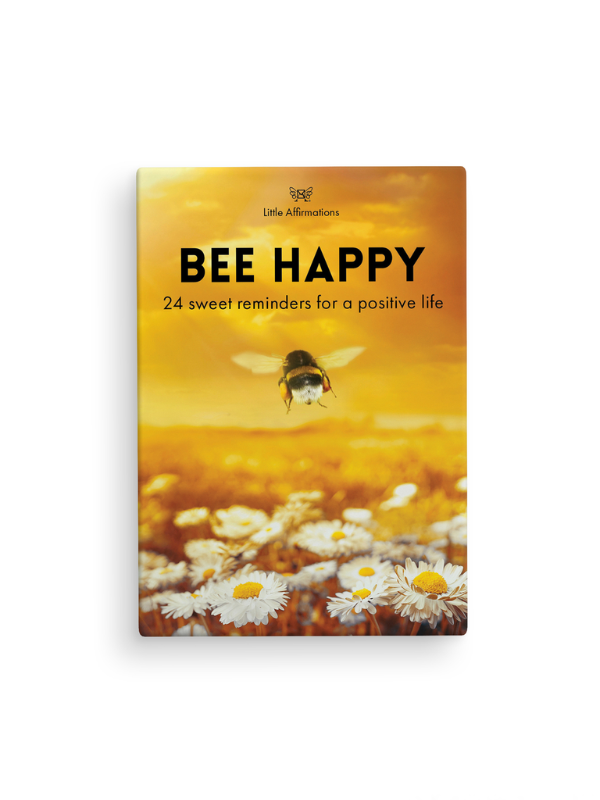 Little Affirmations Affirmation Cards & Stand Bee Happy