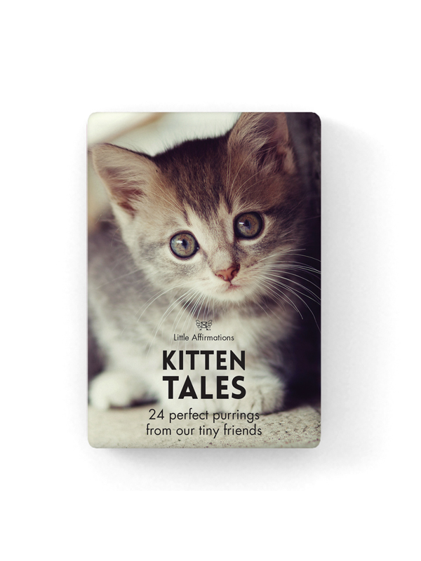 Little Affirmations Affirmation Cards & Stand Kitten Tales