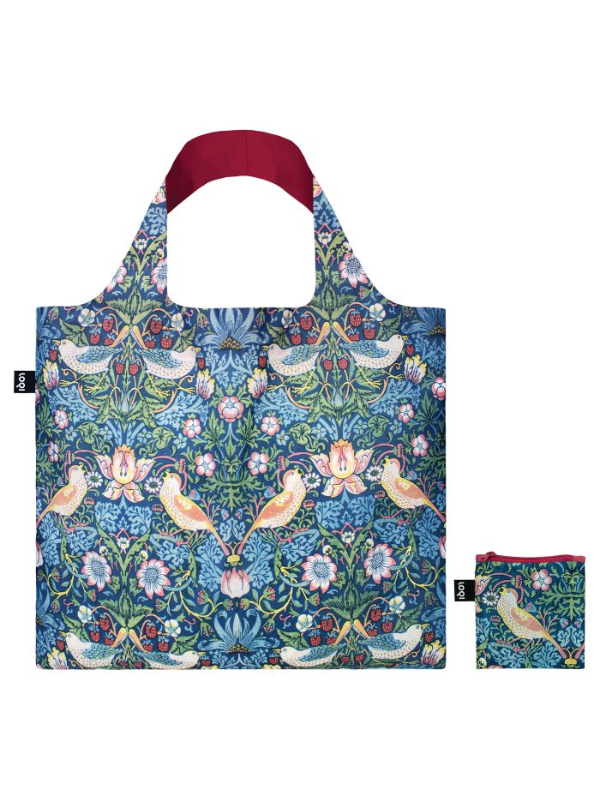 LOQI William Morris The Strawberry Thief Bag