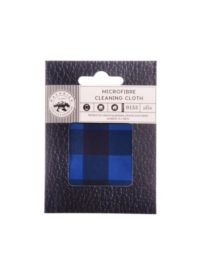 Maverick Microfibre Cleaning Cloth Blue