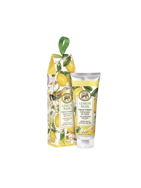 Michel Design Works Lemon Basil Hand Cream Gift Box