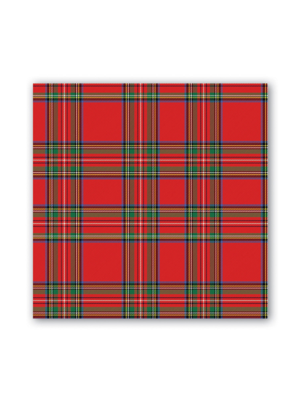 Michel Design Works Tartan Luncheon Napkins