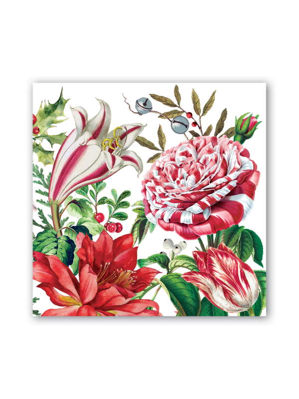 Michel Design Works Christmas Bouquet Luncheon Napkins