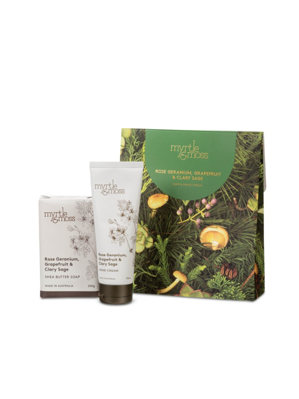 Myrtle & Moss Limited Edition Rose Geranium Gift Duet