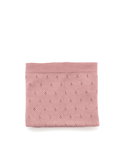 Nana Huchy Pointelle Blanket Fairy Floss Pink