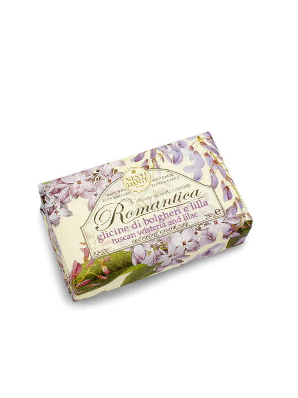 Nesti Dante Romantica Tuscan Wisteria & Lilac Soap 250g