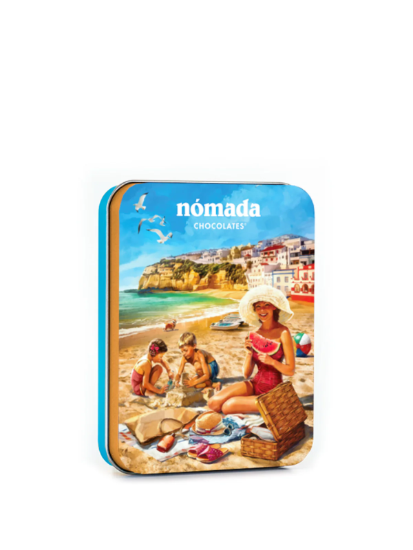 Nomada Chocolates Algarve Chocolate Tin 50g