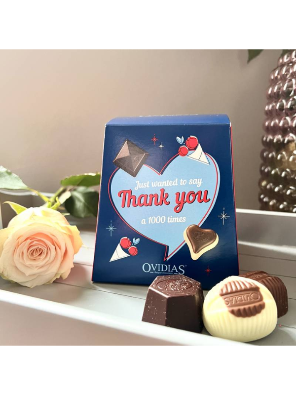 Ovidias Thank You Belgian Chocolates 200g