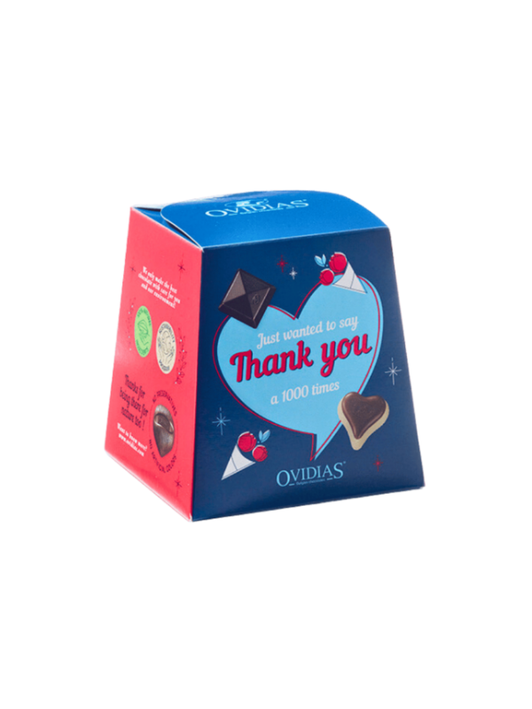 Ovidias Thank You Belgian Chocolates 200g