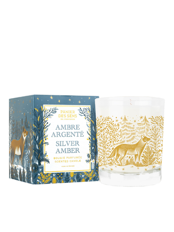 Panier des Sens Limited Edition Silver Amber Candle 180g