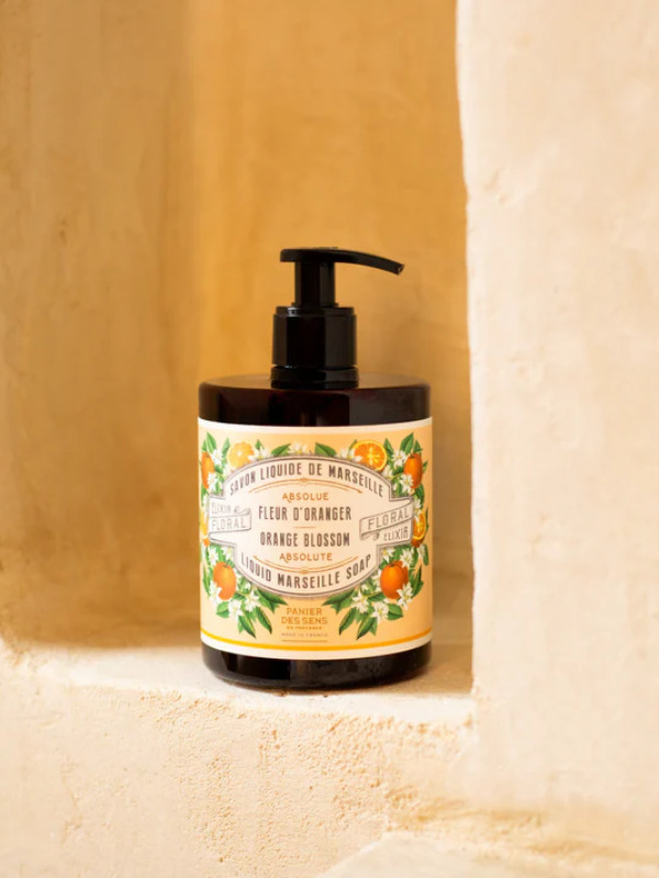 Panier des Sens Orange Blossom Marseille Liquid Soap 500ml