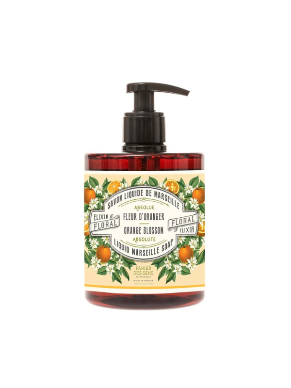 Panier des Sens Orange Blossom Marseille Liquid Soap 500ml