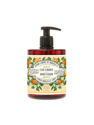 Panier des Sens Orange Blossom Marseille Liquid Soap 500ml