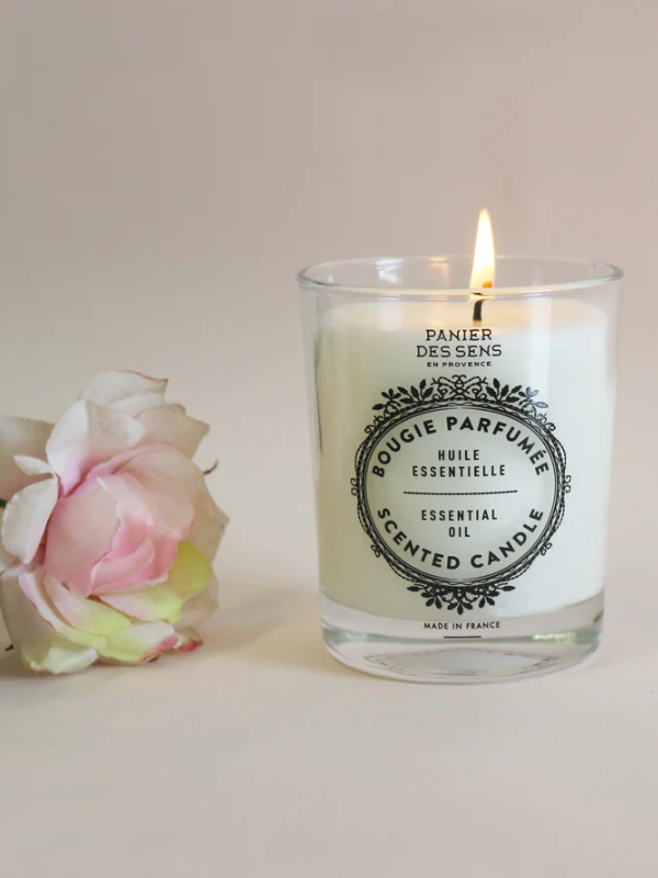 Panier des Sens Rose Candle 180g