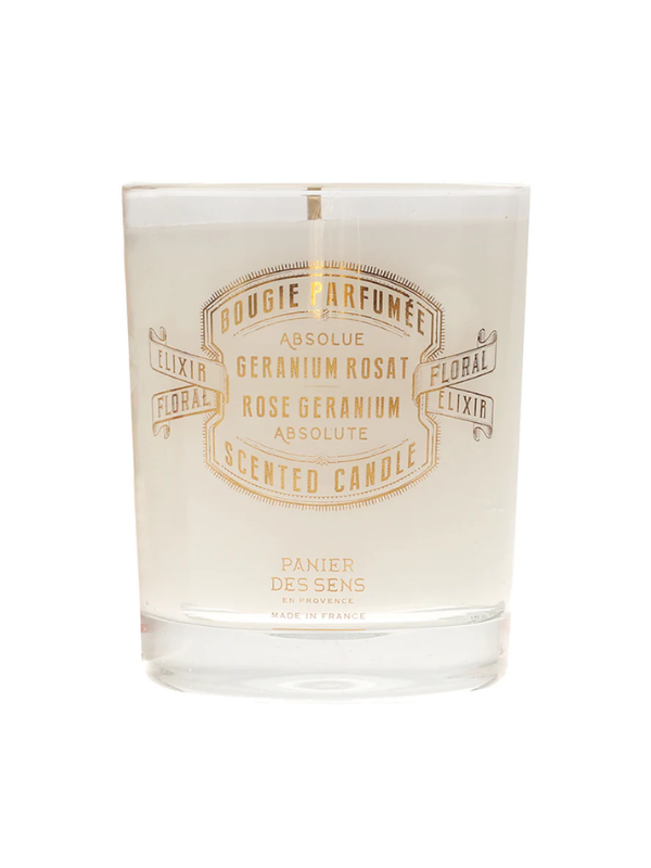Panier des Sens Rose Geranium Candle 180g