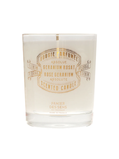 Panier des Sens Rose Geranium Candle 180g