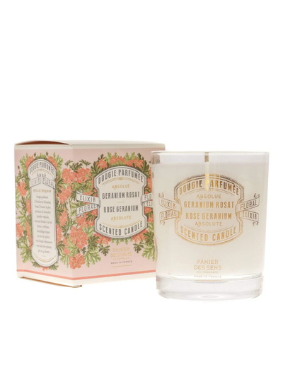 Panier des Sens Rose Geranium Candle 180g