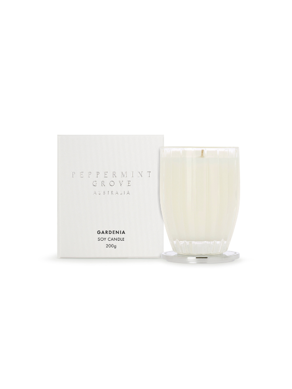 Peppermint Grove Gardenia Soy Candle 200g