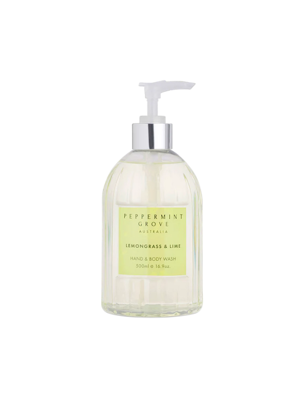 Peppermint Grove Lemongrass & Lime Hand & Body Wash 500ml