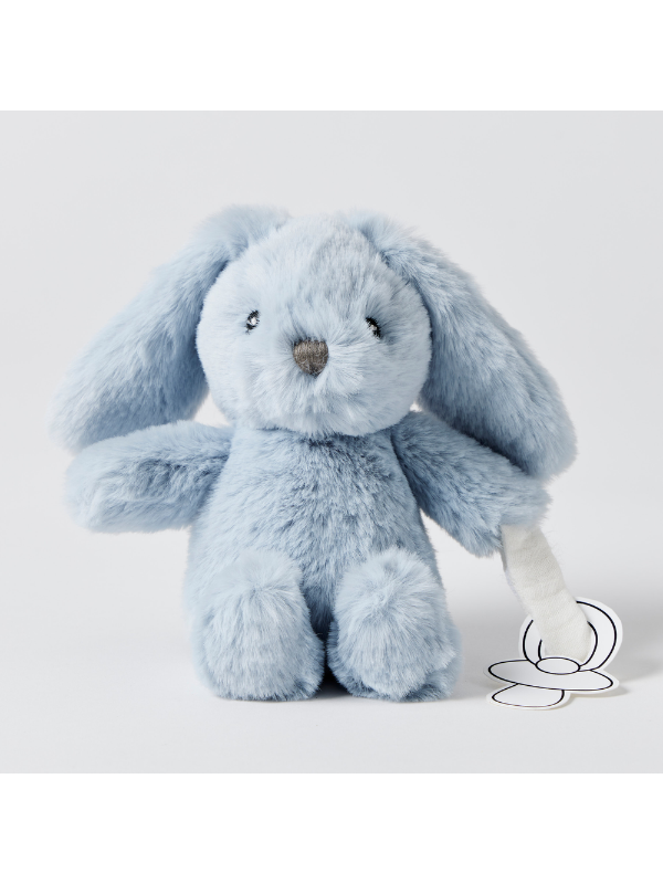Pilbeam Living Bunny Dummy Clip Soft Blue