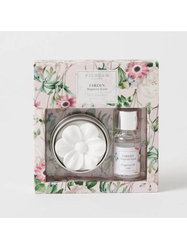 Pilbeam Living Jardin Scented Mini Ceramic Disc Gift Set