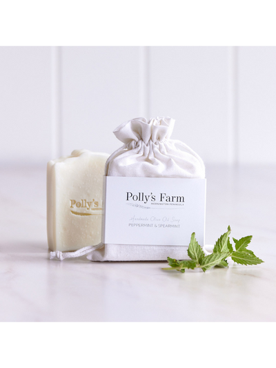 Polly's Farm Peppermint & Spearmint Soap 110g