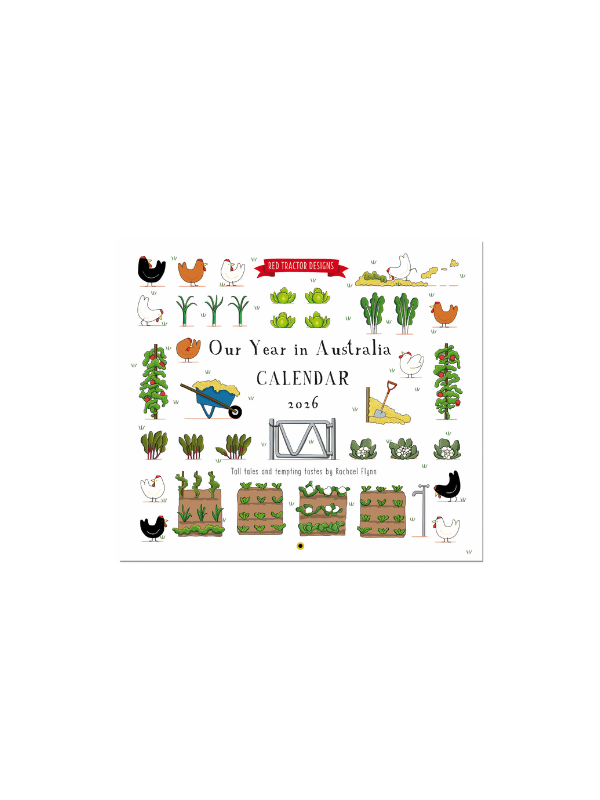 Red Tractor Designs Our Year in Australia 2026 Calendar