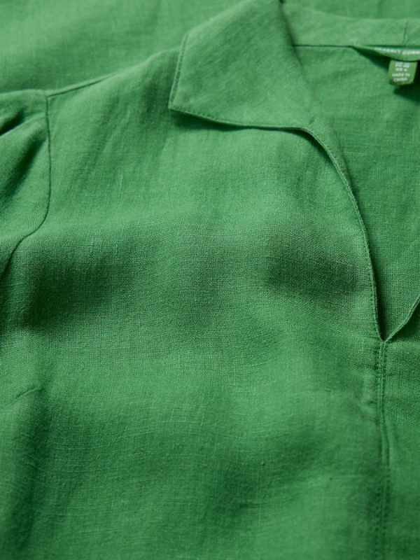 Seasalt Cornwall Fen Violet Linen Midi Dress Hedgerow Swatch