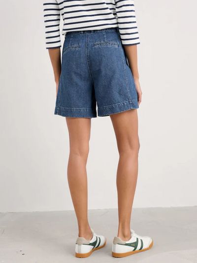 Seasalt Cornwall Lowarth Shorts Mid Wash Back