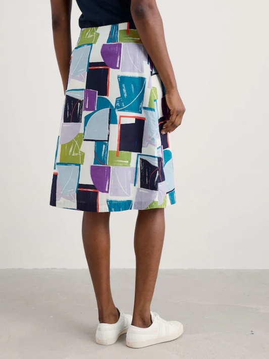 Seasalt Cornwall Paint Pot Skirt Block Shapes Mix Back