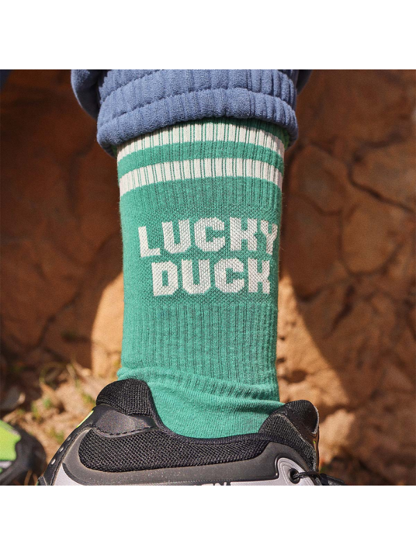 Skwosh Lucky Duck Socks Green