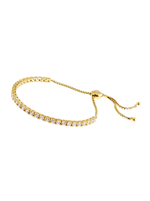 Sybella Jewellery Adele Gold Tennis Bracelet