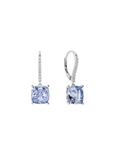 Sybella Jewellery Ariella Blue & Clear CZ Silver Earrings