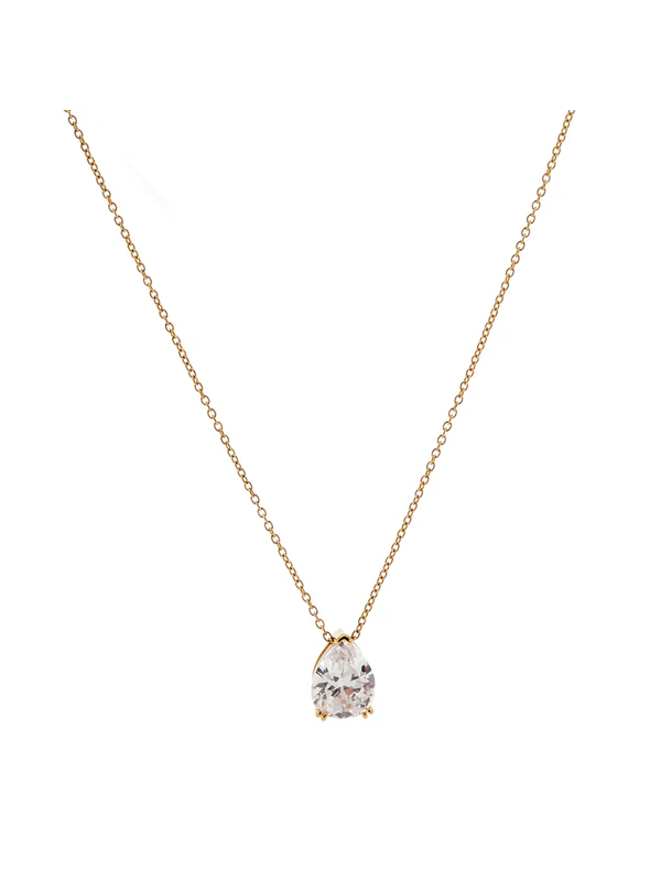 Sybella Jewellery Libby Teardrop Pendant Gold