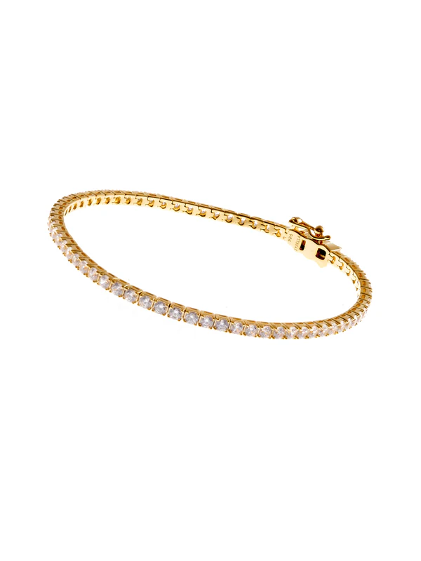 Sybella Jewellery Sacha Claw Set CZ Bracelet Gold