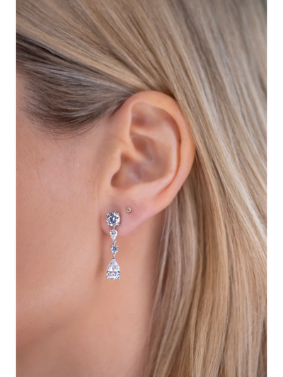 Sybella Jewellery Susi Multi-Shape Chandelier Drop Earrings