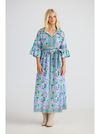 Talisman Aurelia Dress Lilac Lotus Front