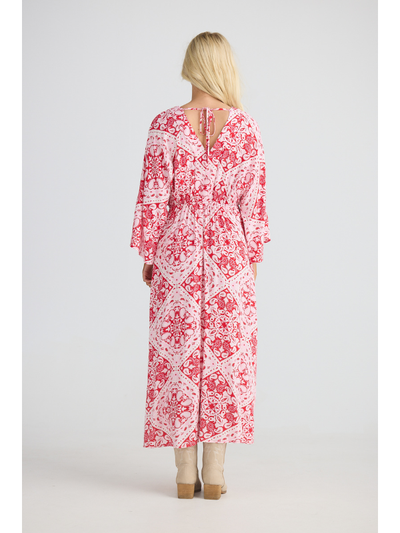 Talisman Yuki Midi Dress Wild Heart Bandana Back