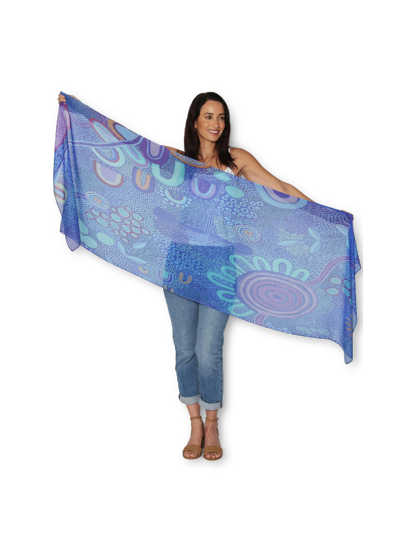 The Artists Label Natures Wonders Viscose Modal Scarf
