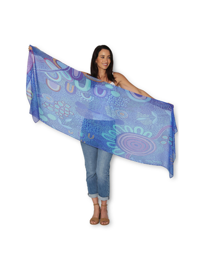 The Artists Label Natures Wonders Viscose Modal Scarf