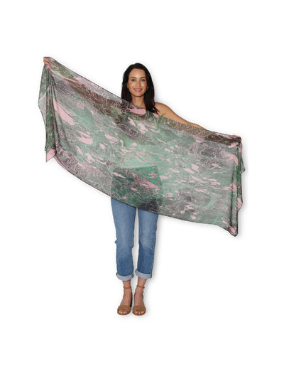 The Artists Label Twilight Forest Viscose Modal Scarf