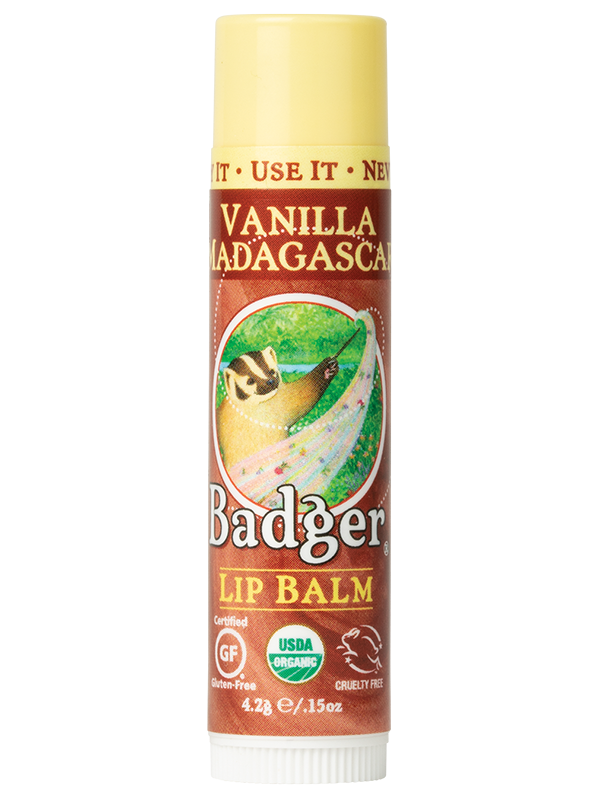 The Badger Company Vanilla Madagascar Lip Balm
