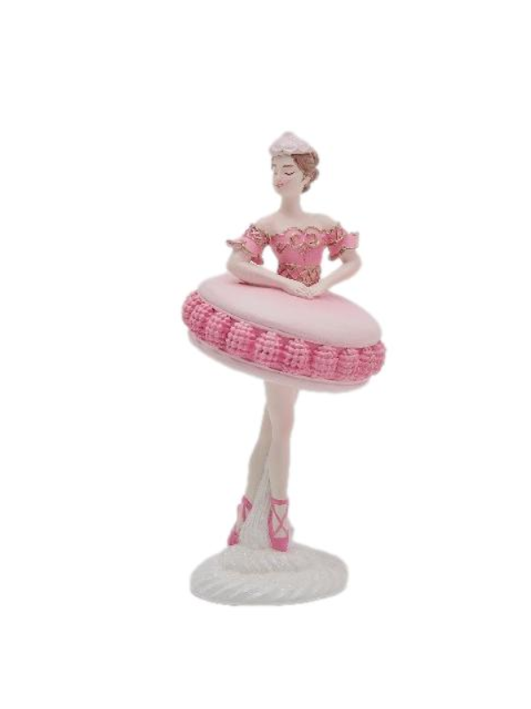 Theatre Ballerina Ornament Hot Pink