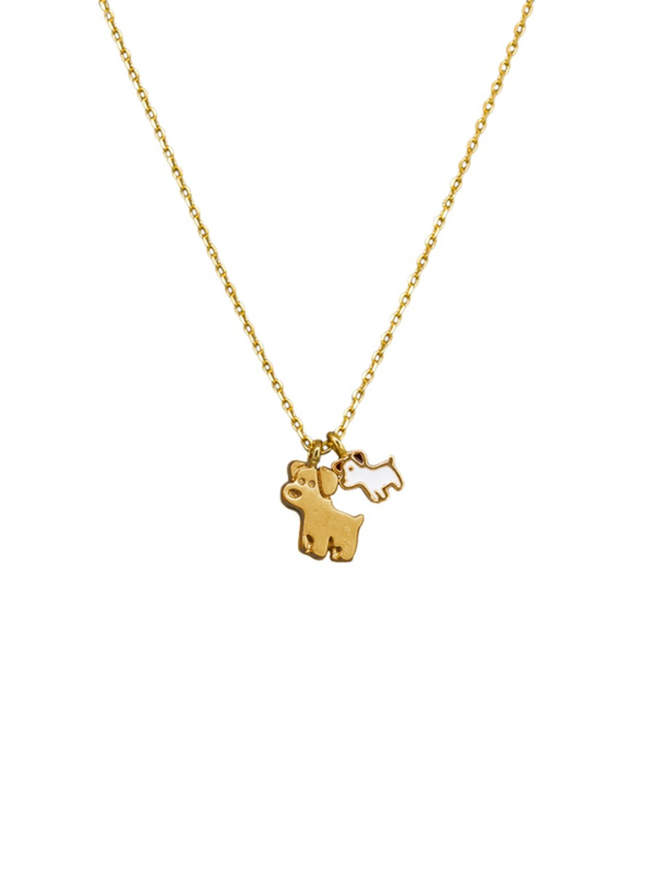 Tiger Tree Billy & Bob Necklace Gold