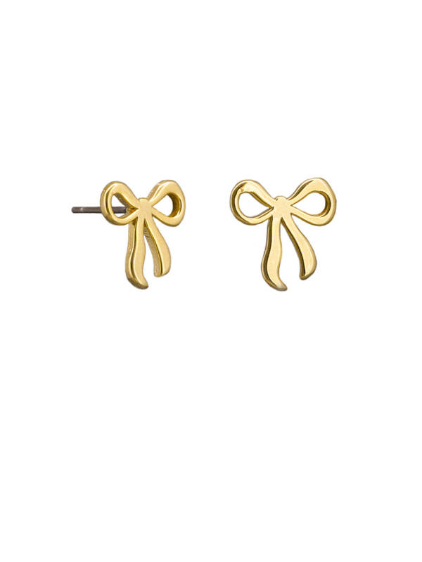 Tiger Tree Pippa Bow Earrings Gold