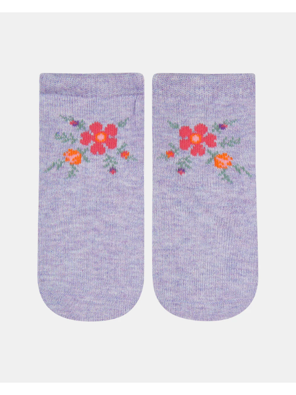 Toshi Ankle Jacquard Organic Baby Socks Louisa
