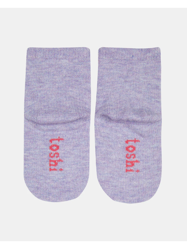 Toshi Ankle Jacquard Organic Baby Socks Louisa