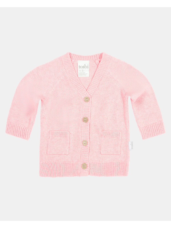 Toshi Remy Organic Cardigan Pearl